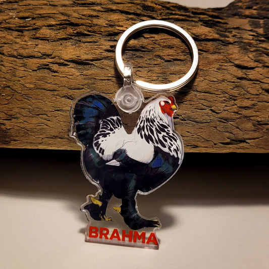 Brahma Acrylic Keychain